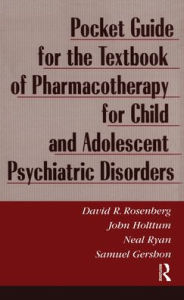 Title: Pocket Guide For Textbook Of Pharmocotherapy / Edition 1, Author: David Rosenberg