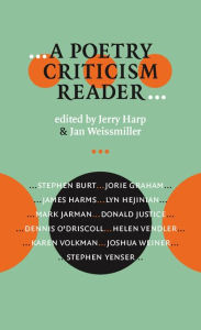 Title: A Poetry Criticism Reader, Author: Jerry Harp
