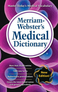 Title: Merriam-Webster's Medical Dictionary, Author: Merriam-Webster