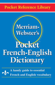 Title: Merriam-Webster's Pocket French-English Dictionary, Author: Merriam-Webster