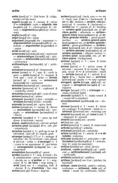 Merriam-Webster's Pocket French-English Dictionary