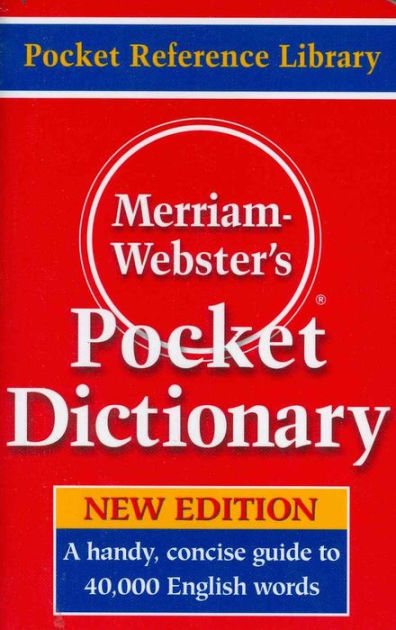 Merriam-Webster's Pocket Dictionary by Merriam-Webster, Other ...