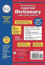 Alternative view 2 of Merriam-Webster's Concise Dictionary: Large Print Edition
