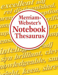 Title: Merriam-Webster's Notebook Thesaurus, Author: Merriam-Webster