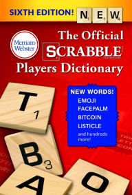 Title: The Official SCRABBLE Players Dictionary, Author: Merriam-Webster