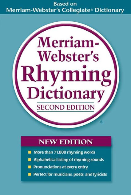 Merriam-Websters Rhyming Dictionary