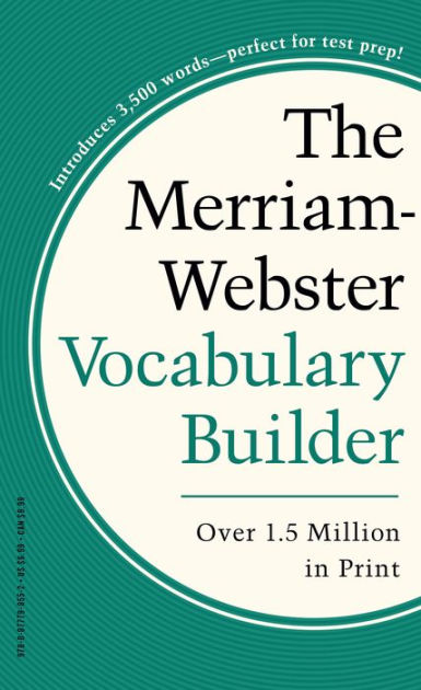 Merriam-Webster's Vocabulary Builder By Merriam-Webster, Inc. Staff ...