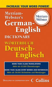 Title: Merriam-Webster's German-English Dictionary, Author: Merriam-Webster