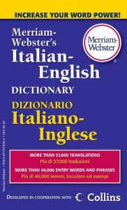 Title: Merriam-Webster's Italian-English Dictionary, Author: Merriam-Webster