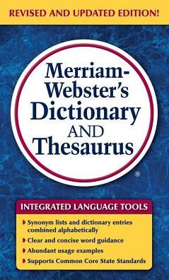 dictionary webster thesaurus merriam books edition newest websters book ca walmart paperback michaels amazon overstock