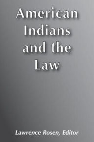 American Indians and the Law