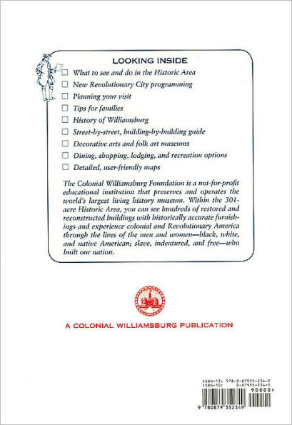 Official Guide to Colonial Williamsburg