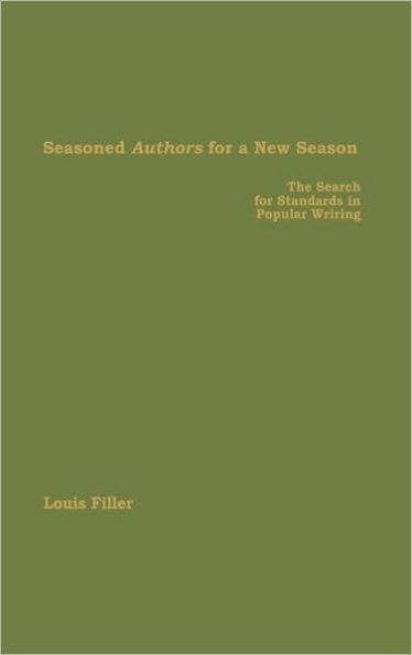 Seasoned Authors for a New Season: The Search for Standards in Popular Writing