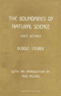 The Boundaries of Natural Science: (Cw 322)