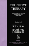 Cognitive Therapy / Edition 1