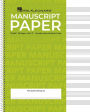 Standard Wirebound Manuscript Paper: 8.5 x 11, Wirebound, 96-page notebook including Music Notation Guide