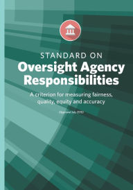 Title: Standard on Oversight Agency Responsibilities, Author: Dennis Deegear