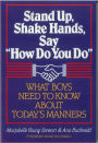 Stand Up, Shake Hands, Say