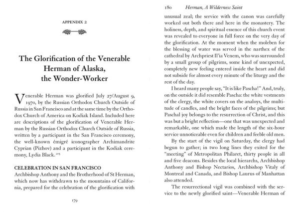 Herman: A Wilderness Saint: From Sarov, Russia to Kodiak, Alaska