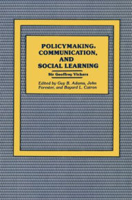 Title: Policymaking, Communication, and Social Learning, Author: Geoffrey Vickers