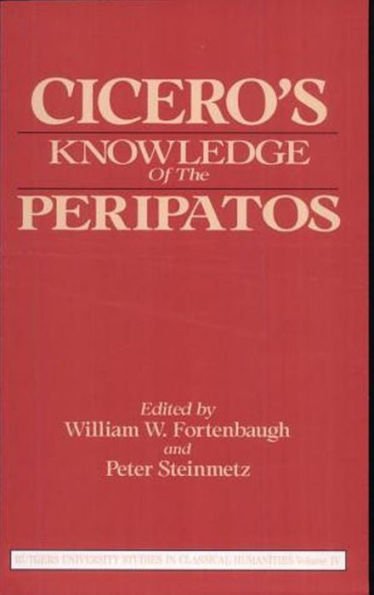 Cicero's Knowledge of the Peripatos