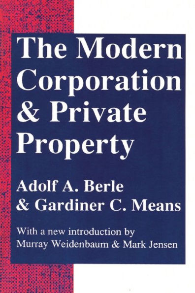 The Modern Corporation and Private Property / Edition 2