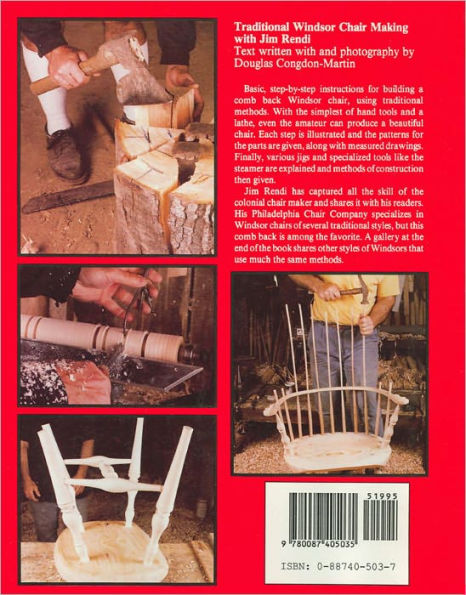 Traditional Windsor Chair Making with Jim Rendi