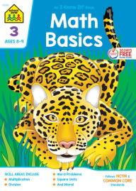 Title: School Zone Math Basics Grade 3 Workbook, Author: School Zone