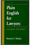 Title: Plain English for Lawyers / Edition 4, Author: Richard C. Wydick