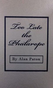 Too Late the Phalarope