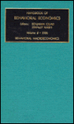 Handbook of Behavioral Economics: Behavioral Decision Making