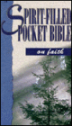 The Spirit Filled Pocket Bible on Faith