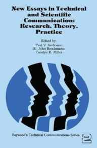 Title: New Essays in Technical and Scientific Communication: Research, Theory, Practice / Edition 1, Author: Paul Anderson