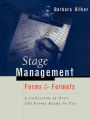 Stage Management Forms and Formats
