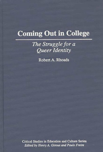 Coming Out in College: The Struggle for a Queer Identity