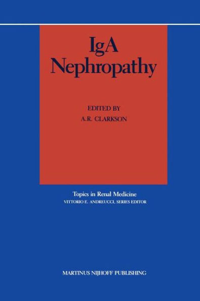 IgA Nephropathy / Edition 1