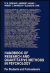 Handbook of Research and Quantitative Methods in Psychology: For Students and Professionals