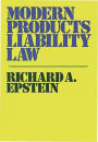 Modern Products Liability Law