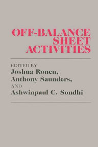 Title: Off-Balance Sheet Activities, Author: Joshua Ronen