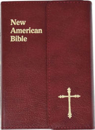 Saint Joseph Gift Bible, Personal Size Edition: New American Bible (NAB), burgundy bonded leather, magnet closure