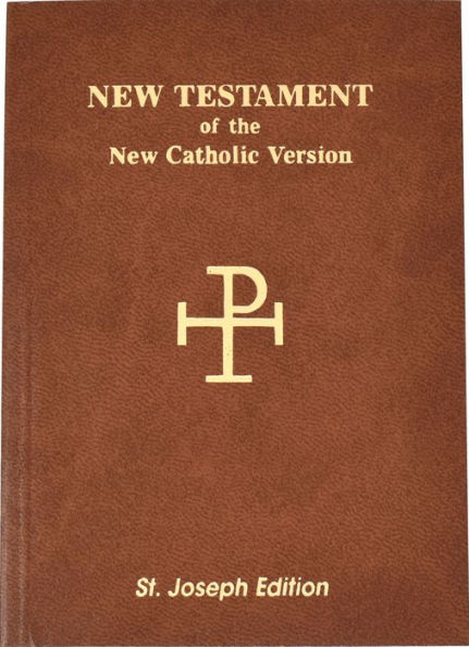 Saint Joseph New Testament, Vest Pocket Edition: New American Bible (NAB), brown imitation leather