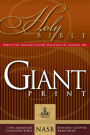 Giant Print Handy-Size Reference Bible: NASB 1977 Edition, Burgundy Bonded Leather