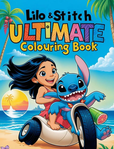 coloring book stitch: The Ultimate Coloring book for kids and Adults by ...