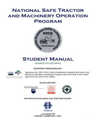 Title: National Safety Tractor and Machinery Operation Program Student Manual, Author: The Ohio State University