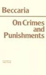 Title: On Crimes and Punishments / Edition 1, Author: Beccaria