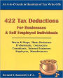 422 Tax Deductions for Businesses and Self Employed Individuals, 8th Edition