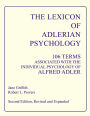 The Adlerian Lexicon: 106 Terms Associated with the Individual Psychology of Alfred Adler / Edition 2