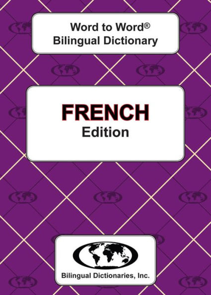 French Word to Word Bilingual Dictionary
