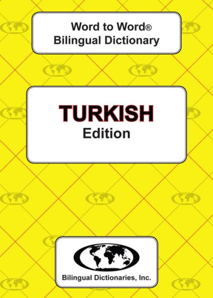 Turkish Word to Word Bilingual Dictionary