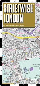Streetwise London Map - Laminated City Center Street Map of London, England - Folding Pocket Size Travel Map With Metro (2015)